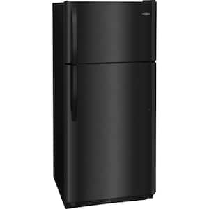 18.3 cu. ft. Top Freezer Refrigerator in Black, Energy Star