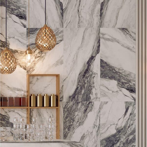 Touche Zebre 11-3/4 in. x 23-1/2 in. Porcelain Floor and Wall Tile (11.58 square feet /Case)