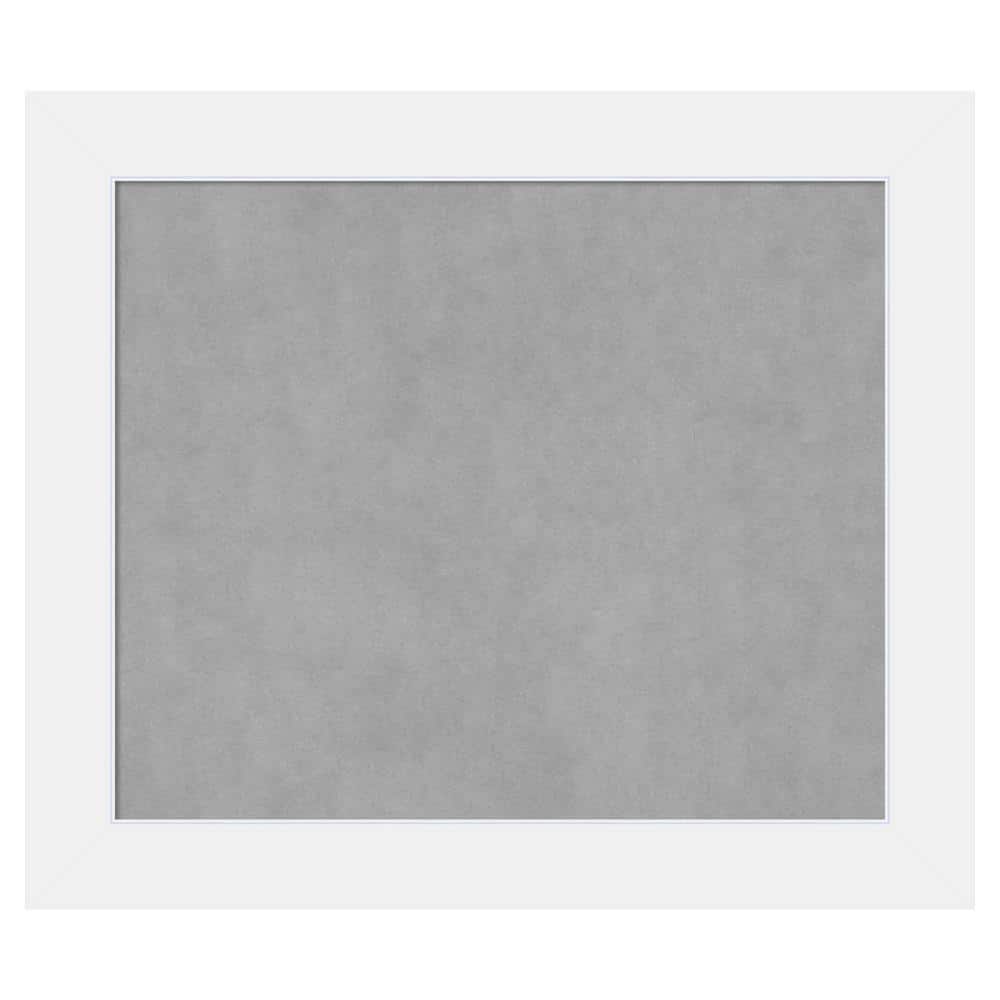 Corvino White 29 in. x 25 in. Framed Magnetic Board price history on PriceWatchPro