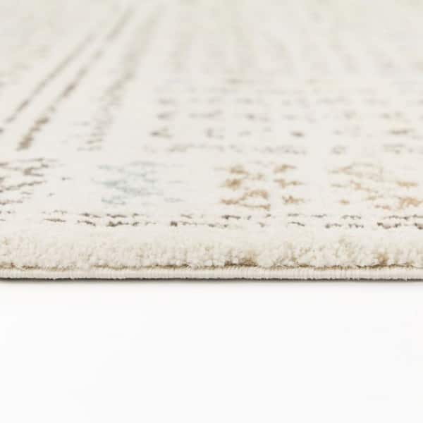 Tiberius Cream 8 ft. x 10 ft. Area Rug