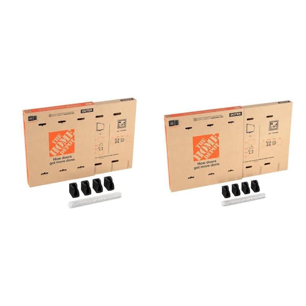 37.5 in. x 6 in. x 41 in. and 48 in. x 6 in. x 49 in. Heavy Duty TV and Picture Moving Box Combo