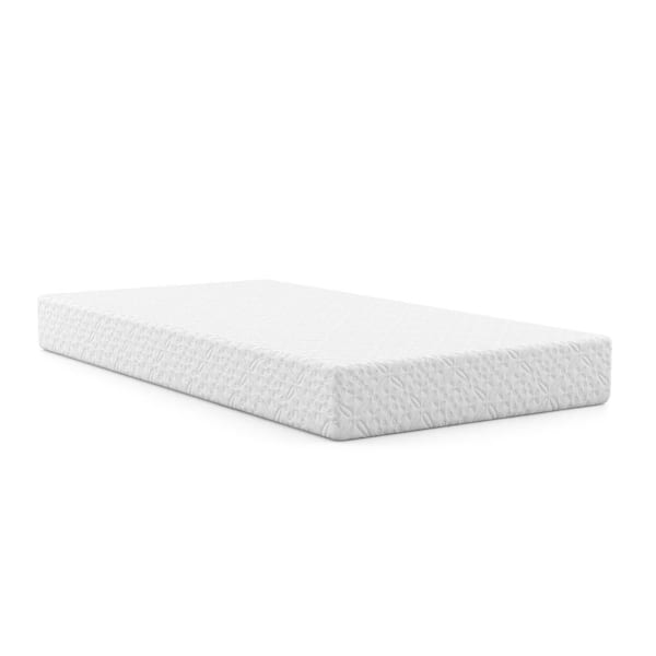 Furniture of America Walland 8 in. Plush Memory Foam Tight Top Twin