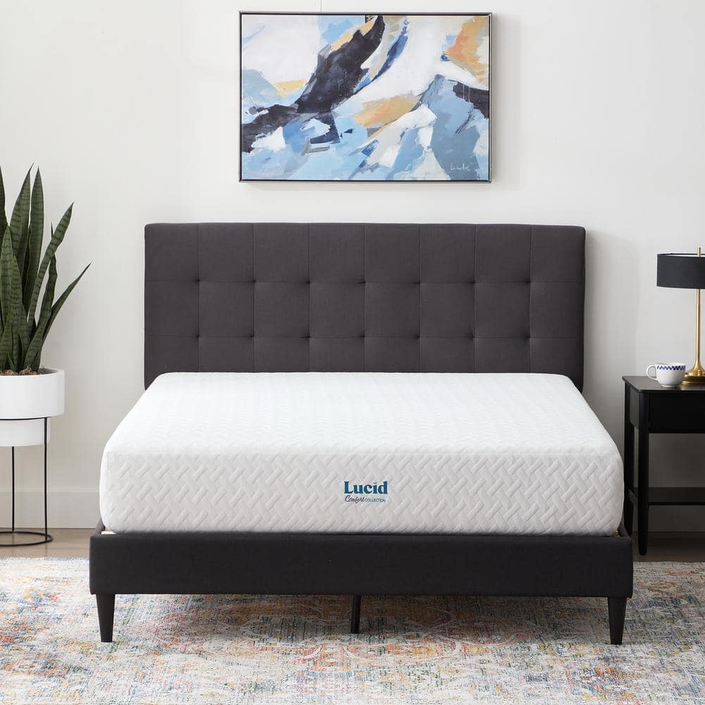 Lucid Comfort Collection Full Advanced Bed Base with Wireless Remote  LUL6LPFFAB - The Home Depot