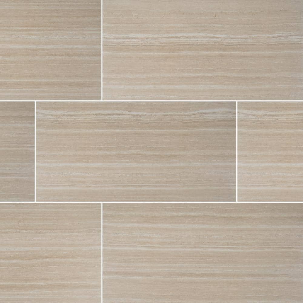MSI Rimini Gris 12 in. x 24 in. Matte Ceramic Floor and Wall