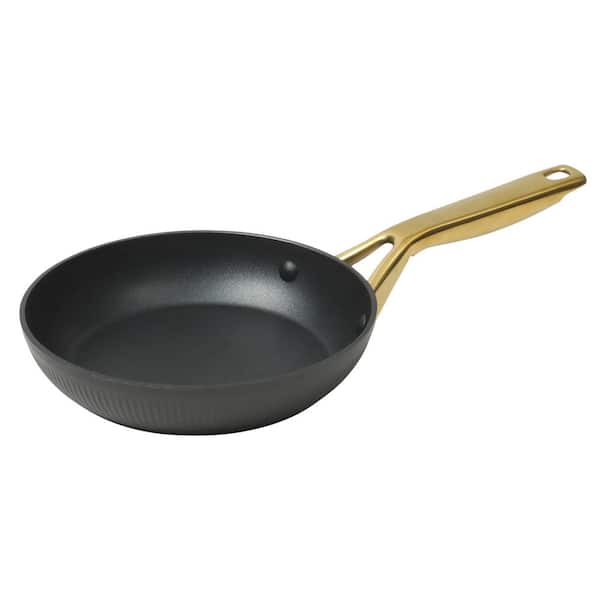 Abbottsford 11 Inch Nonstick Aluminum Frying Pan in Black
