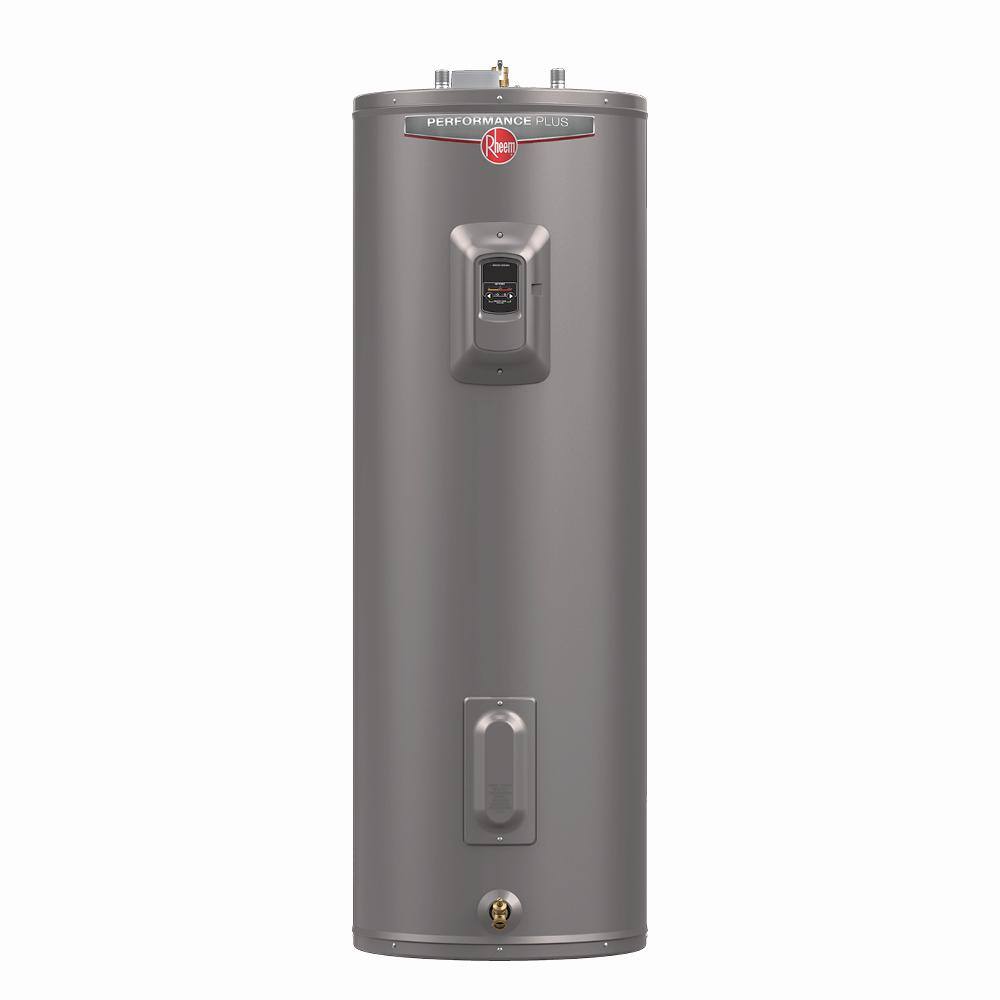 Rheem Performance Plus 40 Gal. Medium 5500-Watt Double Element Demand Response Ready Electric Water Heater w/ 9-Year Warranty