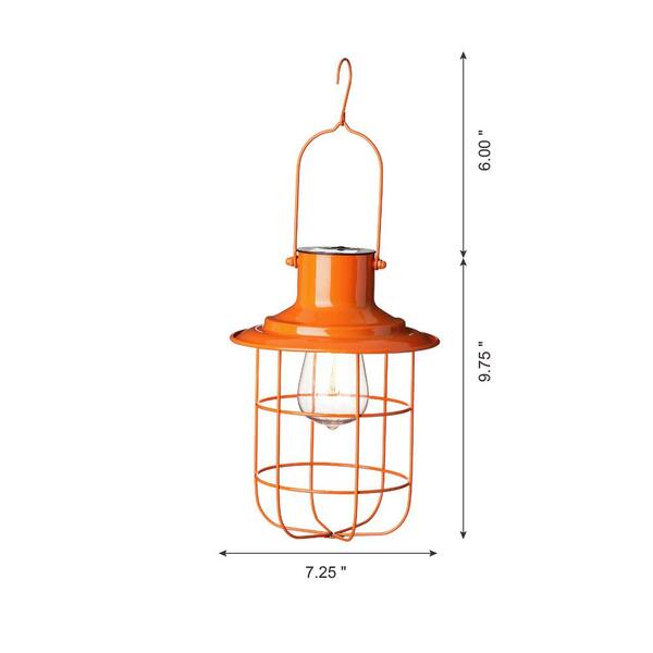 Vertical Weave LED Battery Operated Outdoor Lantern - Threshold