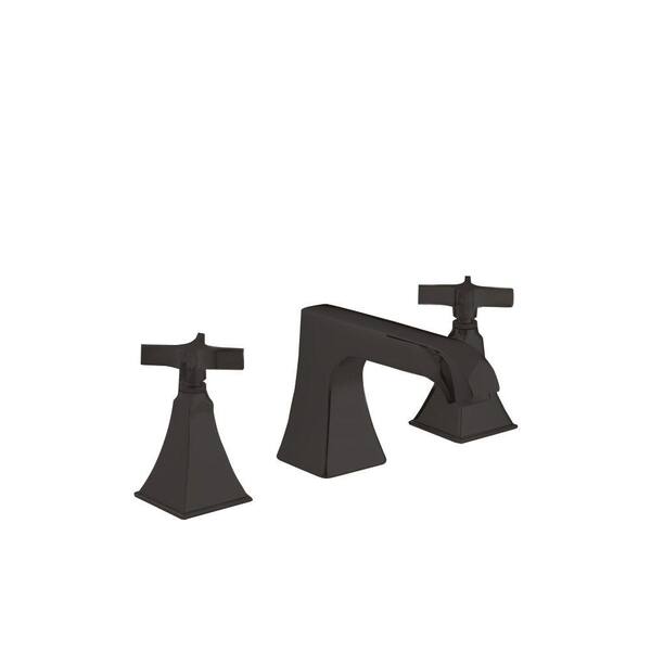 KOHLER Memoirs 8 in. 2-Handle Low Arc Bathroom Faucet Trim Kit in Oil-Rubbed Bronze (Valve Not Included)