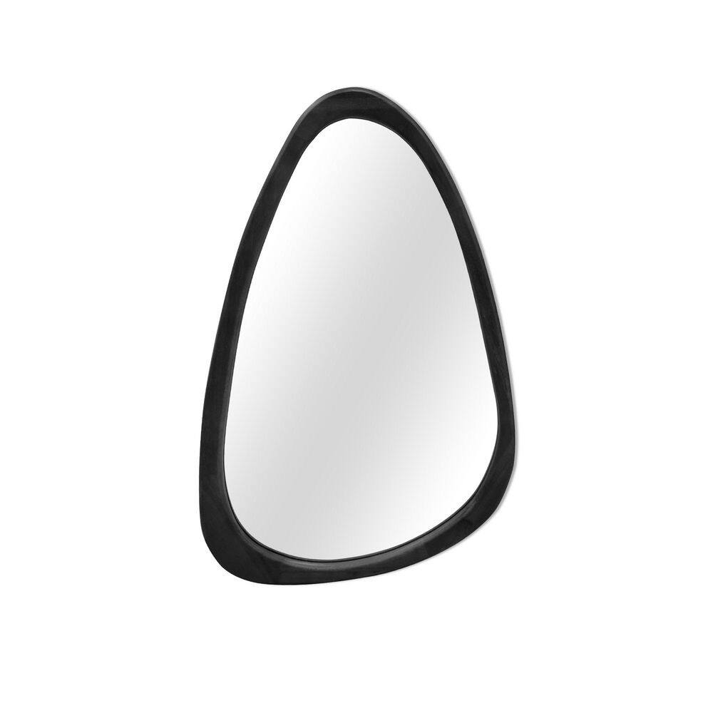 20 in. W x 30.1 in. H Wood Frame Irregular Decorative Wall Mirror price history on PriceWatchPro