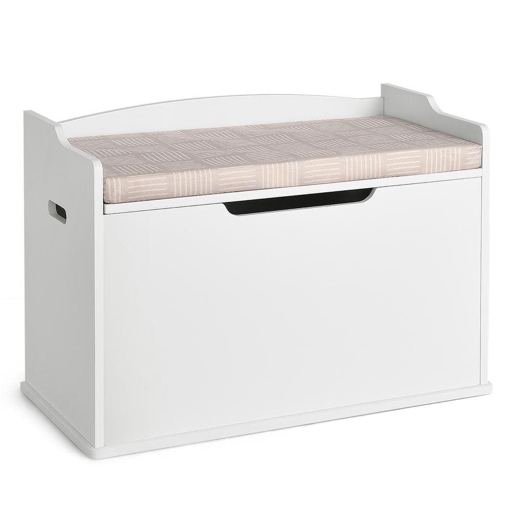 toy storage box white