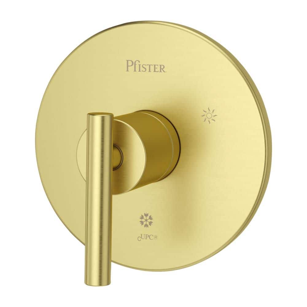 Contempra 1-Handle Valve Handle Trim Kit in Brushed Gold (Valve Not Included) price history on PriceWatchPro