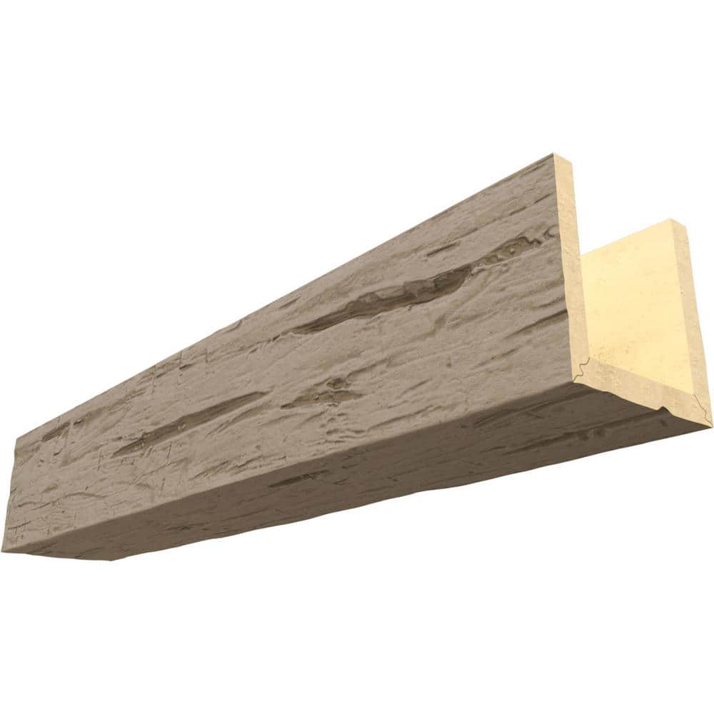 Endurathane 6 in. H x 4 in. W x 10 ft. L Hand Hewn Champagne Mist Faux Wood Beam price history on PriceWatchPro