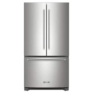 36 in. 20 cu. ft. Counter-Depth French Door Refrigerator in Fingerprint Resistant Stainless Steel