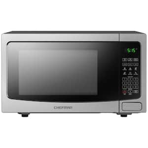 1.1 cu. ft. Microwave in Black Stainless Steel with Presets, Power Levels, Mute, 30 Seconds, Child lock, 1000 Watts