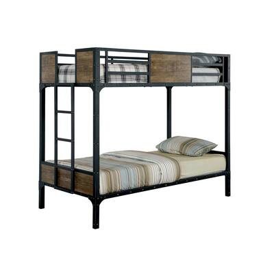 400 Lb Bunk Beds Kids Bedroom, Home Source Industries Henry Full Over Full Bunk Bed