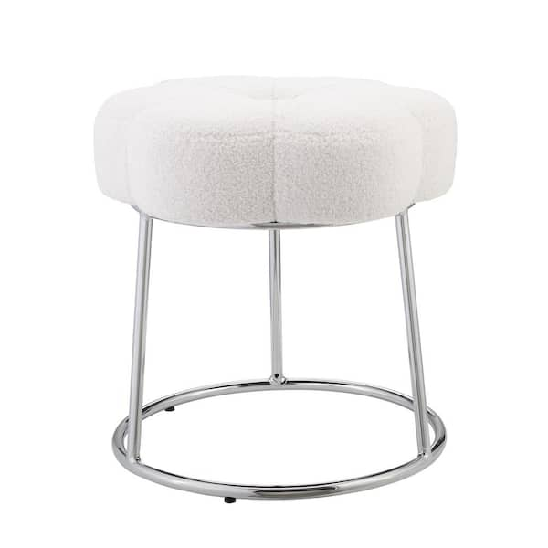 Majestic Silver Designer Handbag Stool by STYLNN® 