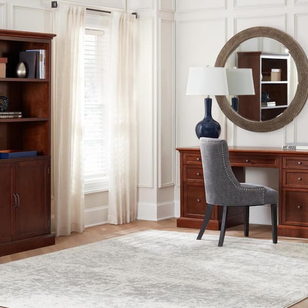 Home Decorators Collection 61 in. Rectangular Walnut Brown 7