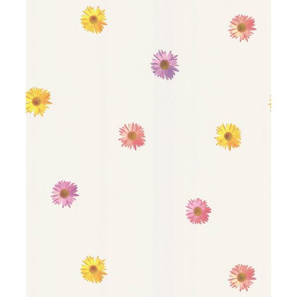 National Geographic Spot Floral Wallpaper