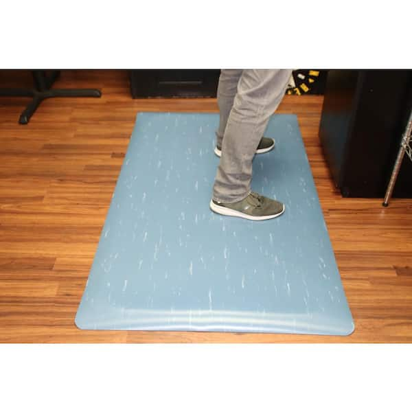 Rhino Anti-Fatigue Mats Industrial Smooth 3 ft. x 16 ft. x 1/2 in.  Commercial Floor Mat Anti-Fatigue IS36X16 - The Home Depot