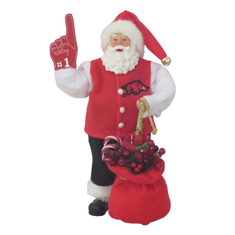 Santa's 12 in. Arkansas 1 SantaARR063 The Home Depot