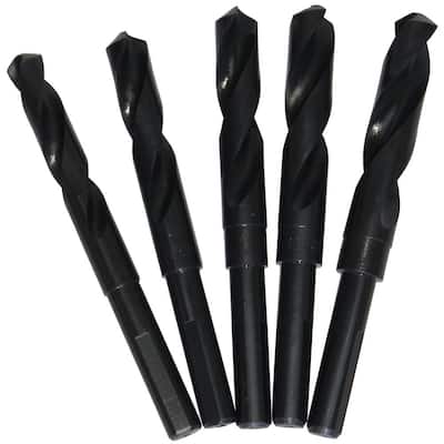 Alfa Tools RS151865C 1/2 High-Speed Steel 3/8 Shank Drill with Black Oxide Finish Carded Alfa Tools RS151865C 1/2 High-Speed Steel 3/8 Shank Drill with Black Oxide Finish Carded