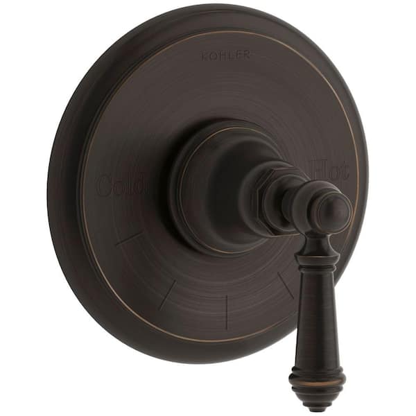 KOHLER Artifacts Lever 1-Handle Transfer Valve Trim Kit in Oil Rubbed Bronze (Valve Not Included)