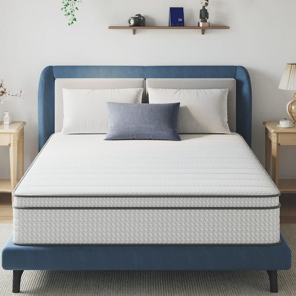 Classic Twin Medium Firm Hybrid Mattress 12 in. in a box with Individual SmartS Coil Layer Mattress