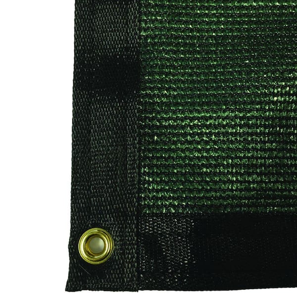 RSI 5.8 ft. x 50 ft. Green 88% Shade Protection Knitted Privacy Cloth
