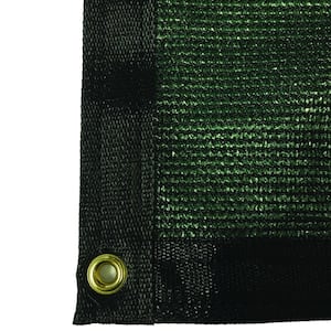 7.8 ft. x 50 ft. Green 88% Shade Protection Knitted Privacy Cloth