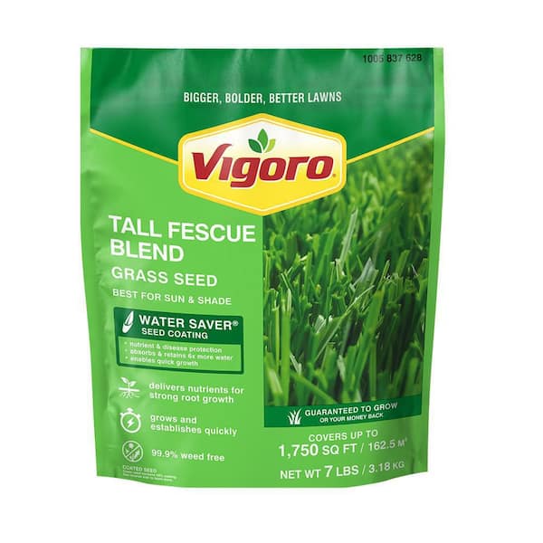 Vigoro 7 lbs. Tall Fescue Grass Seed Blend with Water Saver Seed Coating