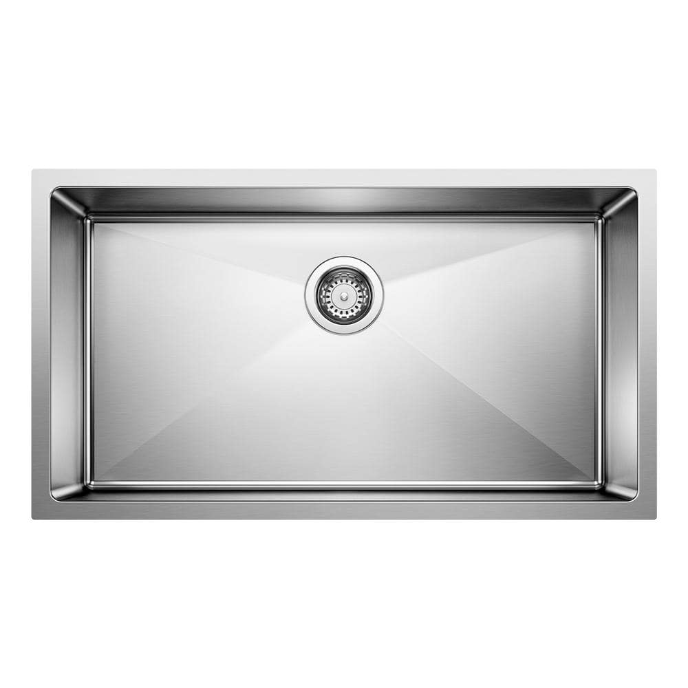 CUVEE R15 32 in. Undermount Single Bowl 16-Gauge Stainless Steel Kitchen Si