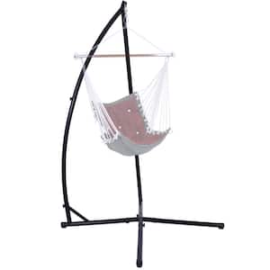 3.7 ft. Steel X-Stand for Hanging Hammock Chairs