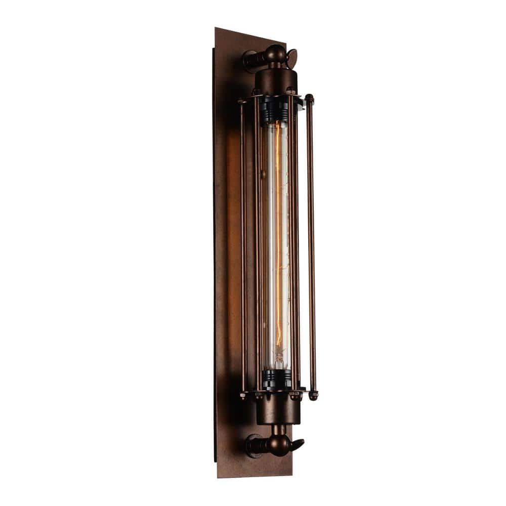 Kiera 1 Light Wall Sconce With Chocolate Finish price history on PriceWatchPro
