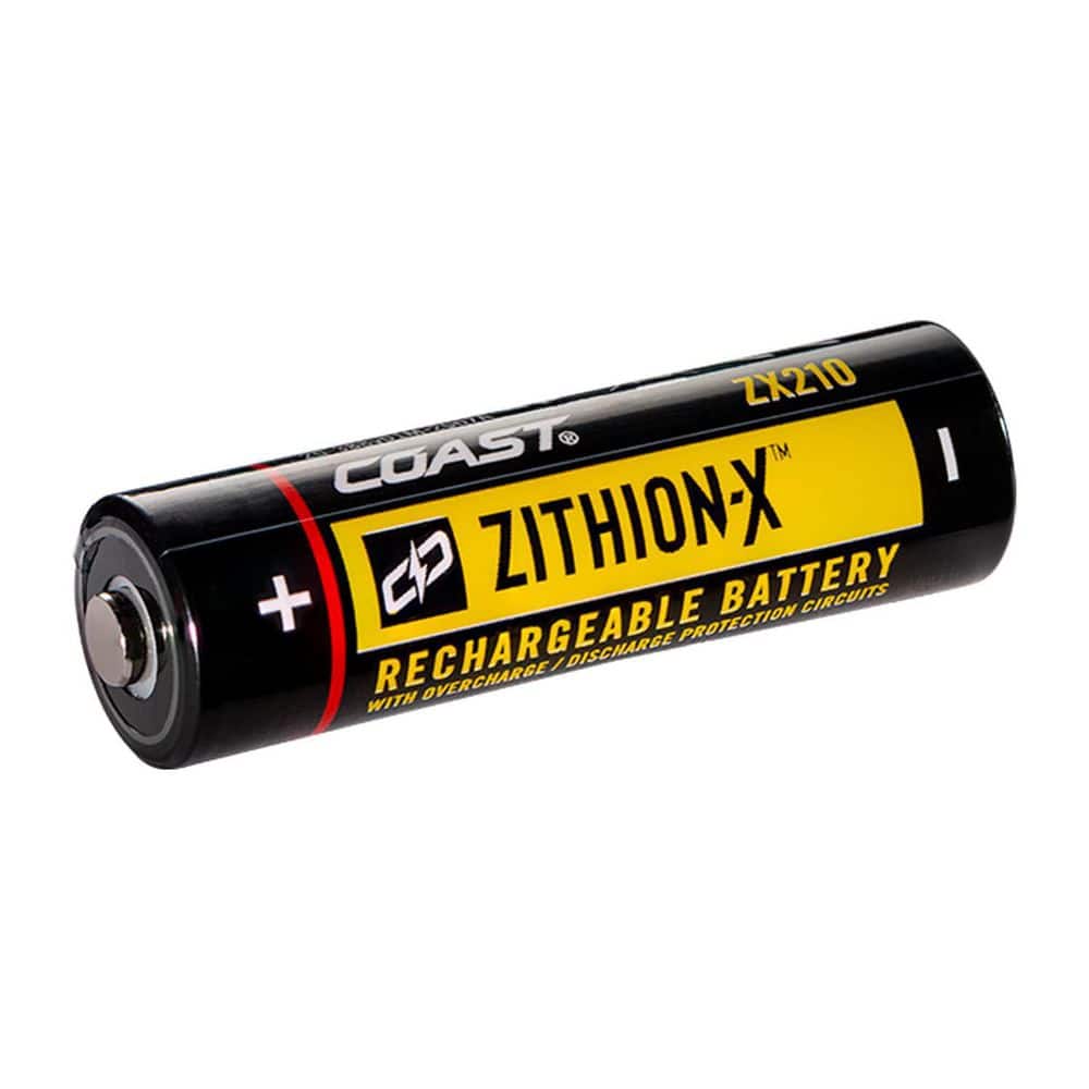 Coast ZX210 ZITHION-X Micro-USB Rechargeable Battery for HX5 Flashlight  ZX210 - The Home Depot