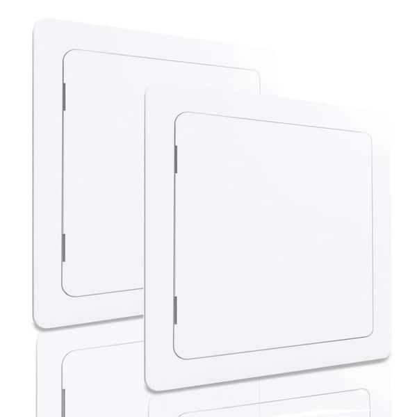 Morvat 12 in. x 12 in. Plastic Drywall Access Panel in White (2-Pack)
