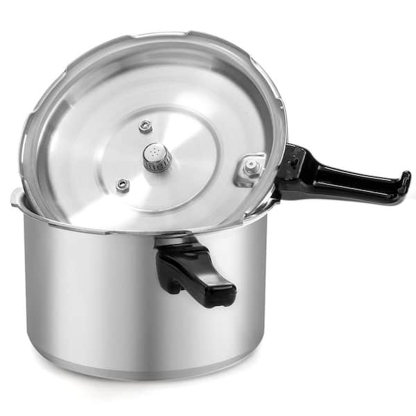 Barton Turbo 6 qt. Silver Stove Top Pressure Cooker Induction Compatible  with Easy-Lock Lid 99943-H - The Home Depot