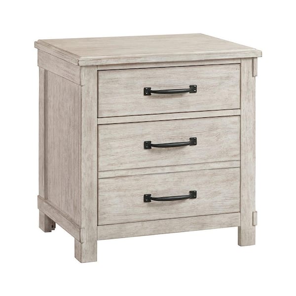 Jack White 2-Drawer 28 in. Wide Nightstand