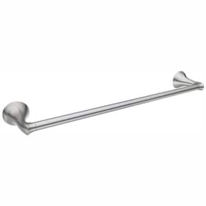 Darcy 24 in. Towel Bar with Press and Mark in Brushed Nickel