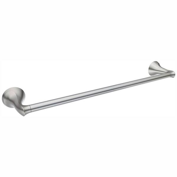 MOEN Darcy 18 in. Towel Bar with Press and Mark in Brushed Nickel