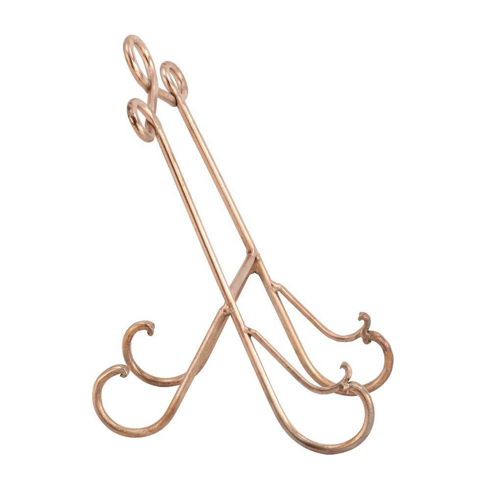 Multi-Colored Metal Scroll Tabletop Easel Set of 3