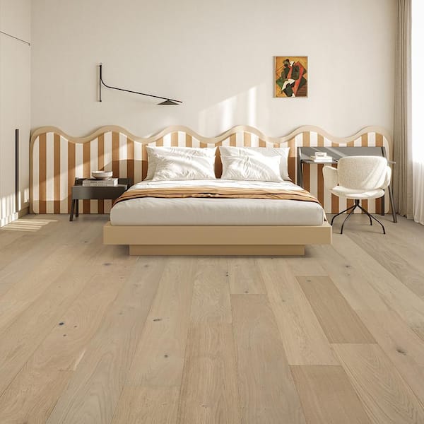 Malibu Wide Plank Montague French Oak 1/2 in.T x 7.5 in.W Tongue