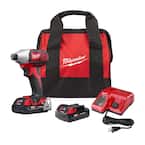 M18 18V Lithium-Ion Cordless 1/4 in. 2-Speed Impact Driver Kit W/(2) 1.5Ah Batteries, Charger, Hard Case