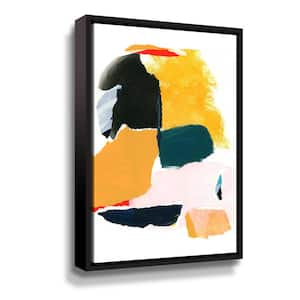 'Collage Studies 18-02' by Iris Lehnhardt Framed Canvas Wall Art