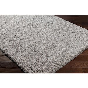 Ultra Shag Gray Modern 5 ft. x 7 ft. Indoor Area Rug