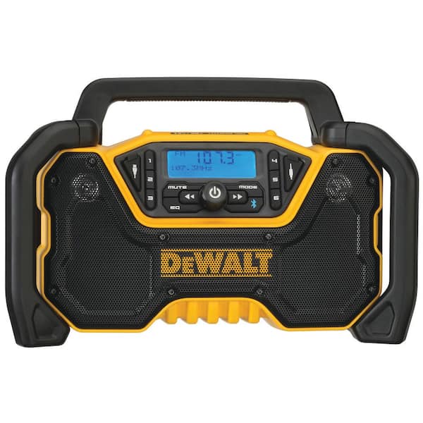 DEWALT 20-Volt MAX Compact Bluetooth Radio (Tool Only) DCR028B - The Home  Depot