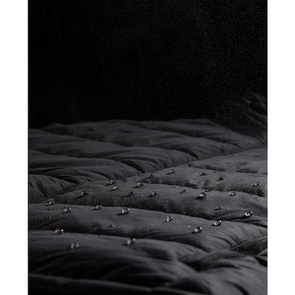 ORORO - Men's Large Black 7.2-Volt Lithium-Ion Lightweight Heated Vest with (1) 5.2 Ah Battery and Charger