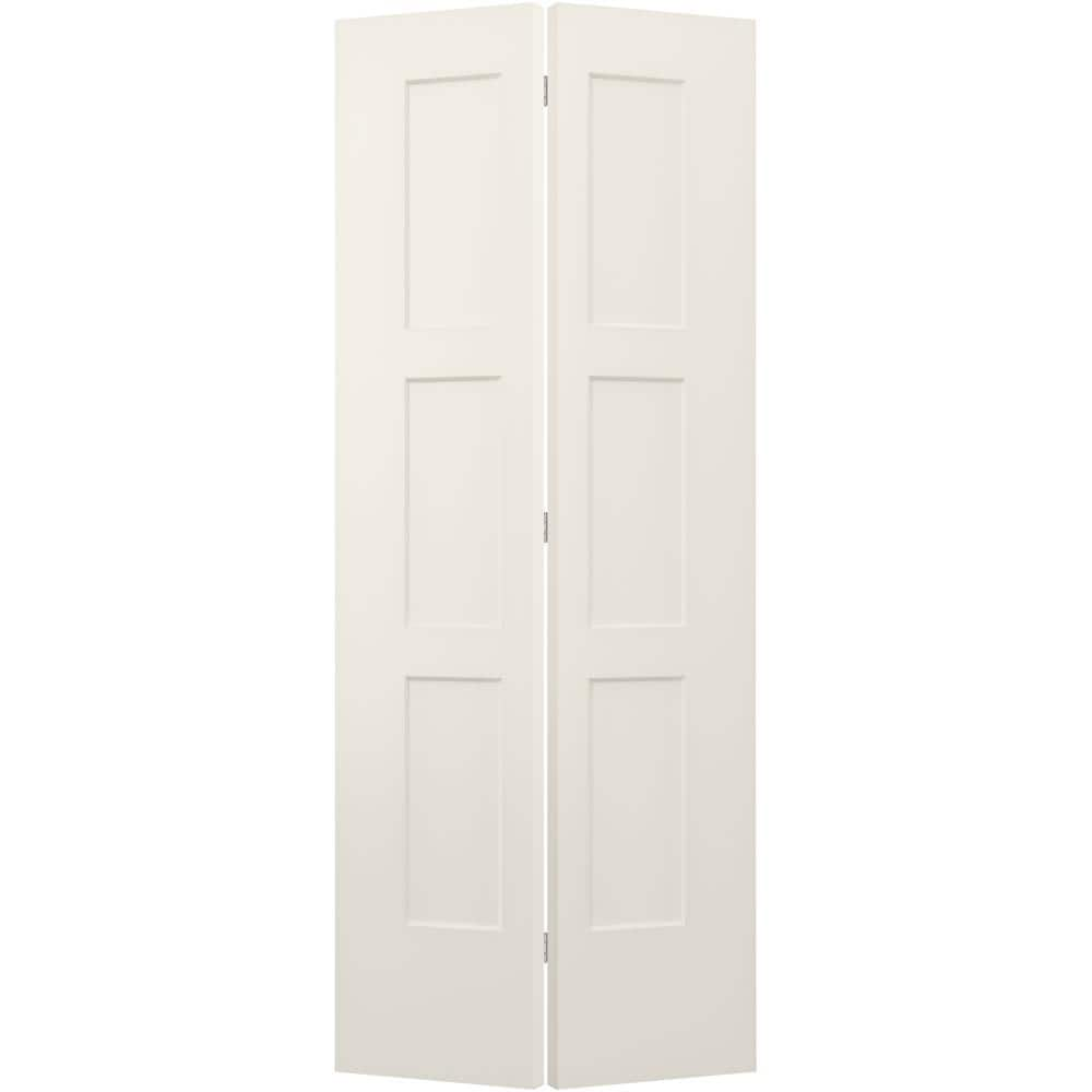 JELD-WEN 32 in. x 80 in. Birkdale Primed Smooth Hollow Core Molded ...