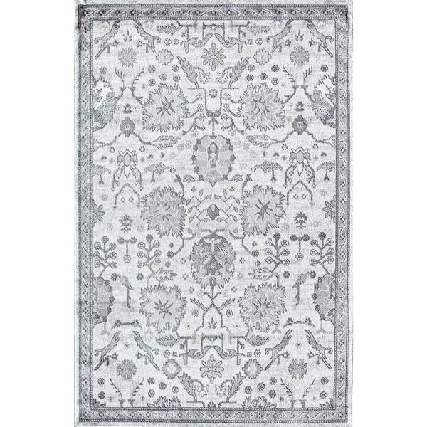 Rugs America Freya Slate 2'6"x4' Farmhouse Area Rug