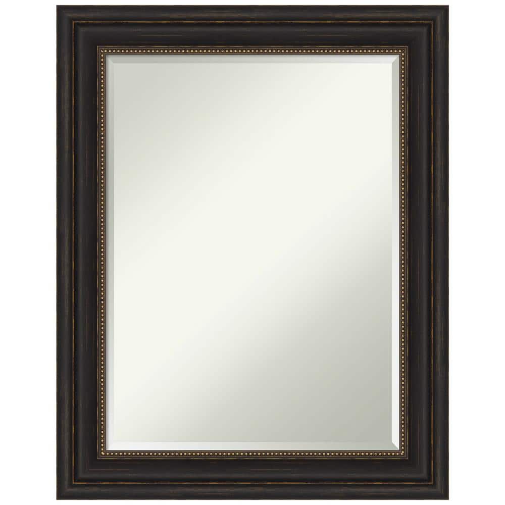 Bronze Beveled Rectangular Bathroom Vanity Mirror
