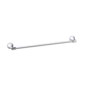 Windley 24 in. Wall Mounted Towel Bar in Chrome